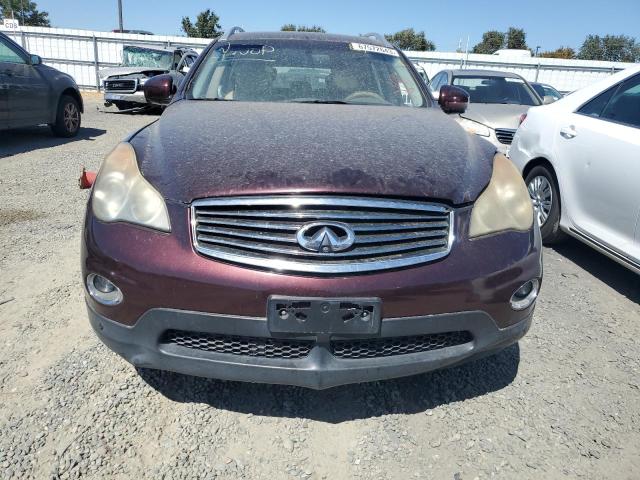 JN1AJ0HP5BM800634 - 2011 INFINITI EX35 BASE Բորդո լուսանկար 5