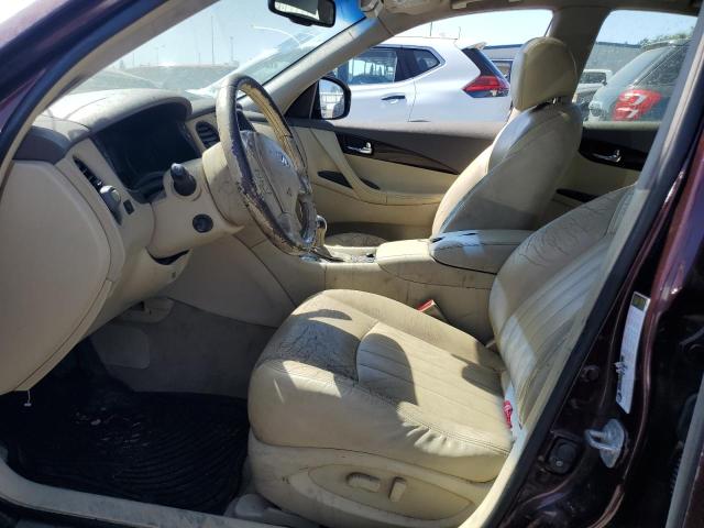 JN1AJ0HP5BM800634 - 2011 INFINITI EX35 BASE Բորդո լուսանկար 7