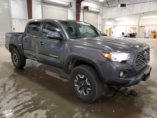 3TMCZ5AN1PM610765 - 2023 TOYOTA TACOMA DOUBLE CAB GRAY photo 4