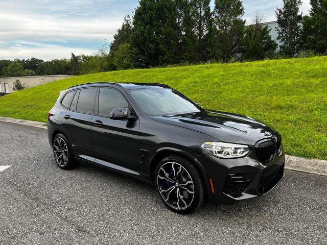 5YMTS0C00L9B82599 - 2020 BMW X3 M COMPETITION GRAY photo 1