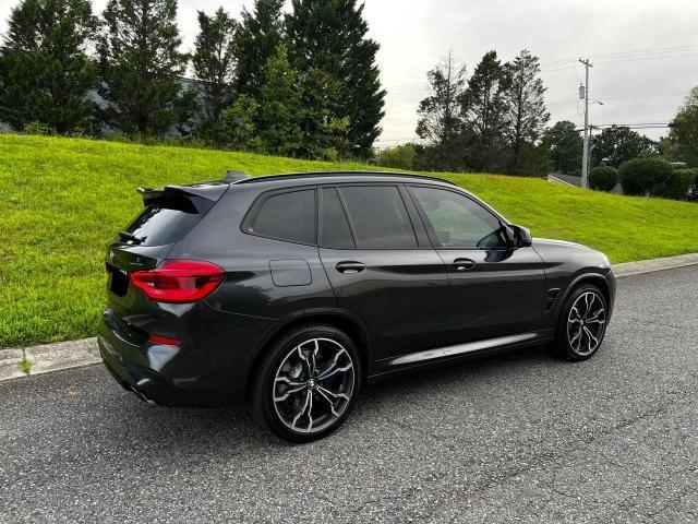 5YMTS0C00L9B82599 - 2020 BMW X3 M COMPETITION GRAY photo 4