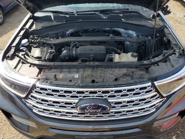 1FMSK8FH7LGA05086 - 2020 FORD EXPLORER LIMITED ნაცრისფერი ფოტო 12