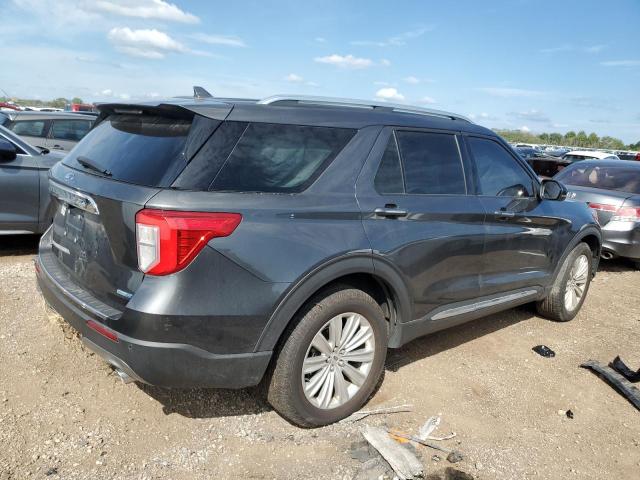 1FMSK8FH7LGA05086 - 2020 FORD EXPLORER LIMITED ნაცრისფერი ფოტო 3
