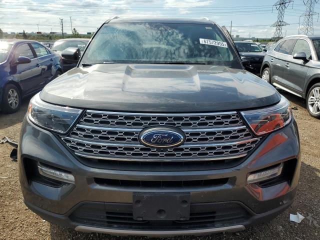 1FMSK8FH7LGA05086 - 2020 FORD EXPLORER LIMITED ნაცრისფერი ფოტო 5