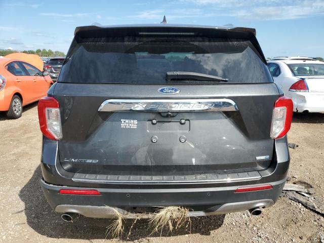 1FMSK8FH7LGA05086 - 2020 FORD EXPLORER LIMITED ნაცრისფერი ფოტო 6