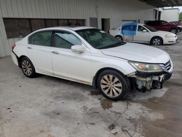 1HGCR3F81DA013469 - 2013 HONDA ACCORD EXL WHITE photo 4