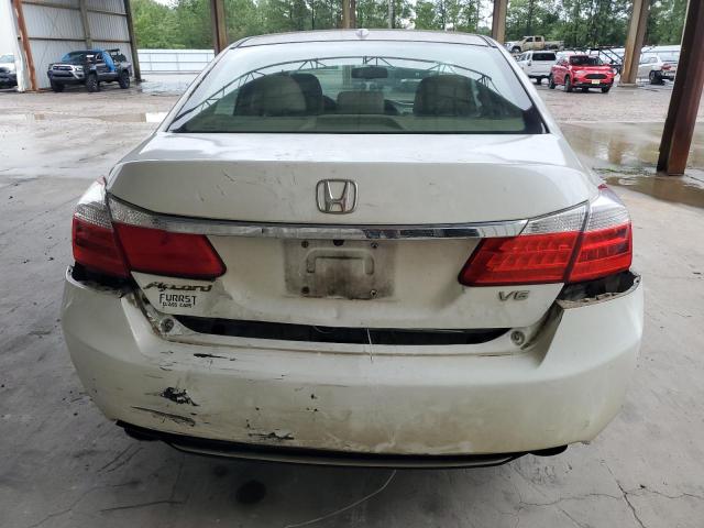 1HGCR3F81DA013469 - 2013 HONDA ACCORD EXL WHITE photo 6