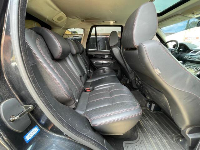SALSF2D41CA726733 - 2012 LAND ROVER RANGE ROVE HSE BLACK photo 6