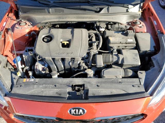 3KPF34AD5ME292607 - 2021 KIA FORTE GT LINE ORANGE photo 11