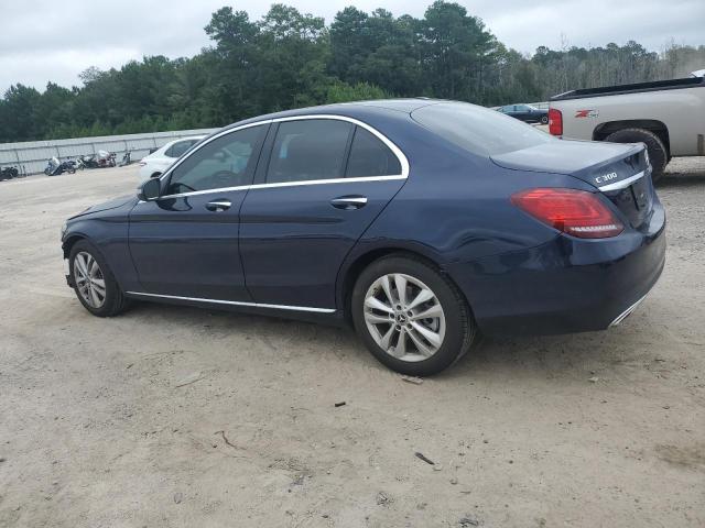 WDDWF8DB6LR558458 - 2020 MERCEDES-BENZ C 300 BLUE photo 2