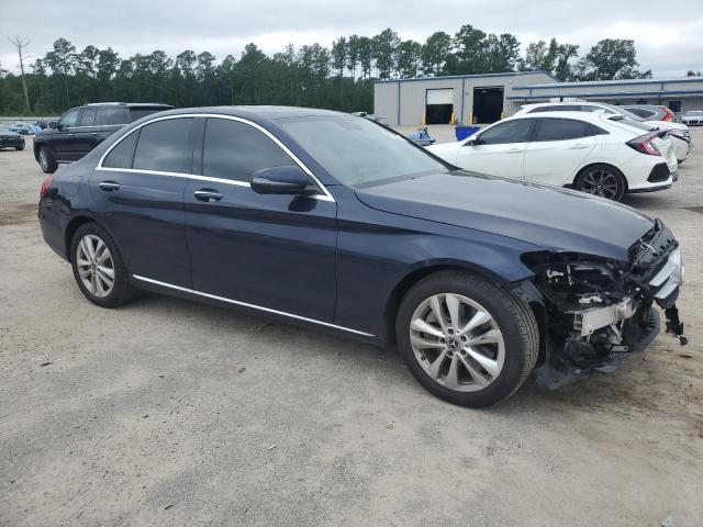 WDDWF8DB6LR558458 - 2020 MERCEDES-BENZ C 300 BLUE photo 4