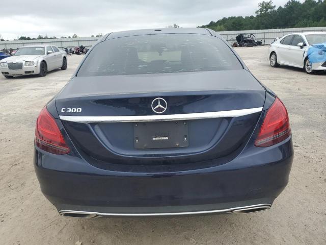 WDDWF8DB6LR558458 - 2020 MERCEDES-BENZ C 300 BLUE photo 6