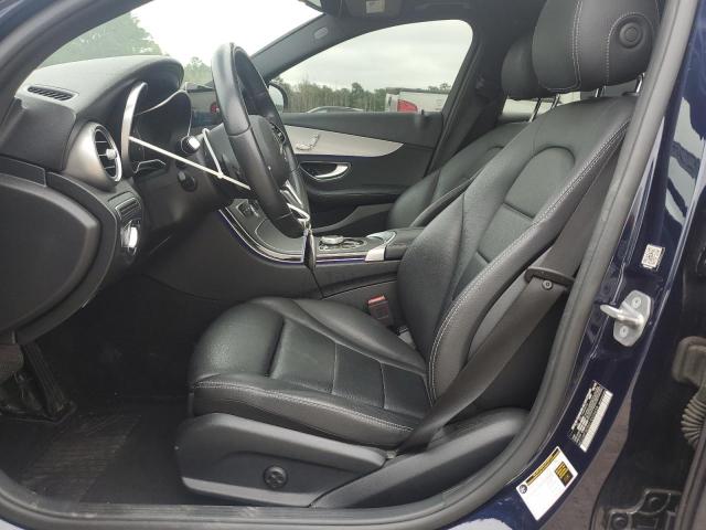 WDDWF8DB6LR558458 - 2020 MERCEDES-BENZ C 300 BLUE photo 7