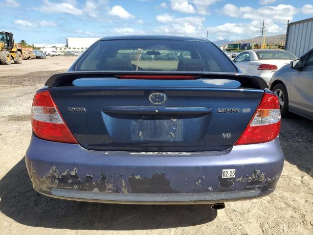 JTDBF32K430135753 - 2003 TOYOTA CAMRY LE BLUE photo 6