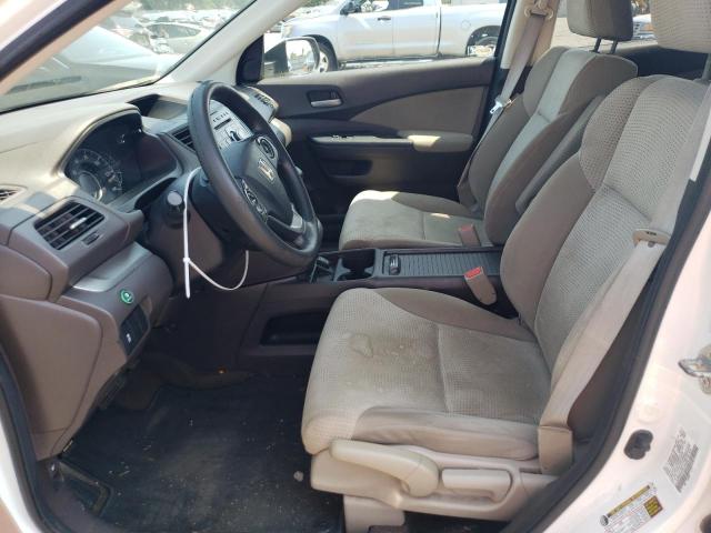 5J6RM4H52CL034800 - 2012 HONDA CR-V EX WHITE photo 7
