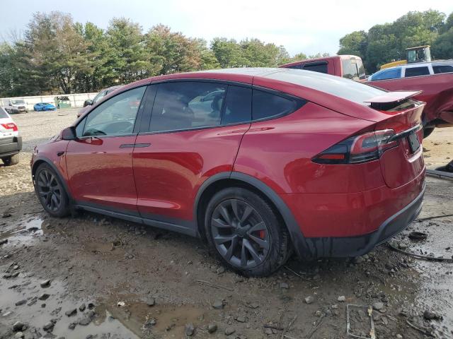 7SAXCBE5XRF448088 - 2024 TESLA MODEL X Qırmızı foto 2