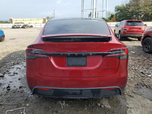 7SAXCBE5XRF448088 - 2024 TESLA MODEL X Qırmızı foto 6