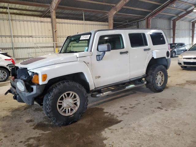 5GTDN13E878158932 - 2007 HUMMER H3 WHITE photo 1