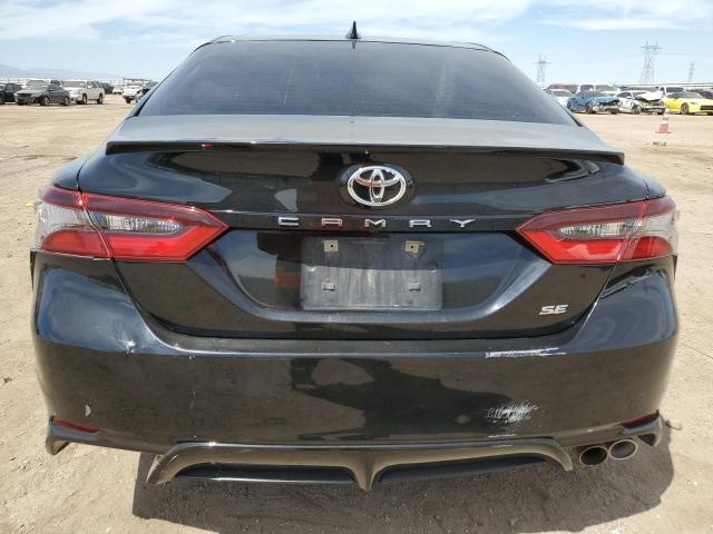 4T1G11AK4PU186657 - 2023 TOYOTA CAMRY SE NIGHT SHADE BLACK photo 6