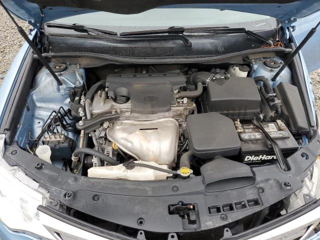 4T4BF1FK9CR201903 - 2012 TOYOTA CAMRY BASE BLUE photo 11