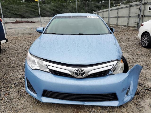 4T4BF1FK9CR201903 - 2012 TOYOTA CAMRY BASE BLUE photo 5