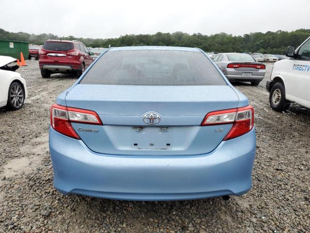 4T4BF1FK9CR201903 - 2012 TOYOTA CAMRY BASE BLUE photo 6
