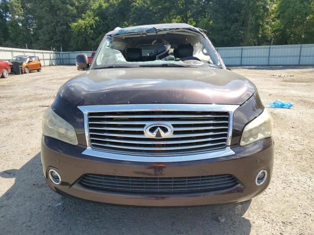 JN8AZ2NFXE9554303 - 2014 INFINITI QX80 PURPLE photo 5