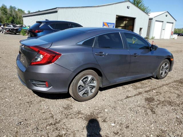 2HGFC2F59LH025156 - 2020 HONDA CIVIC LX GRAY photo 3