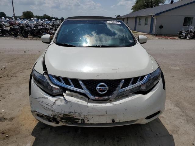 JN8AZ1FY2BW002219 - 2011 NISSAN MURANO CROSSCABRIOLET WHITE photo 5