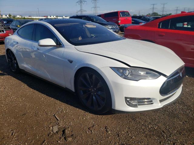 5YJSA1CPXDFP13032 - 2013 TESLA MODEL S 白色 照片 4