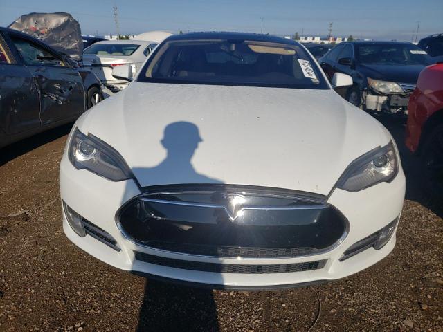 5YJSA1CPXDFP13032 - 2013 TESLA MODEL S 白色 照片 5
