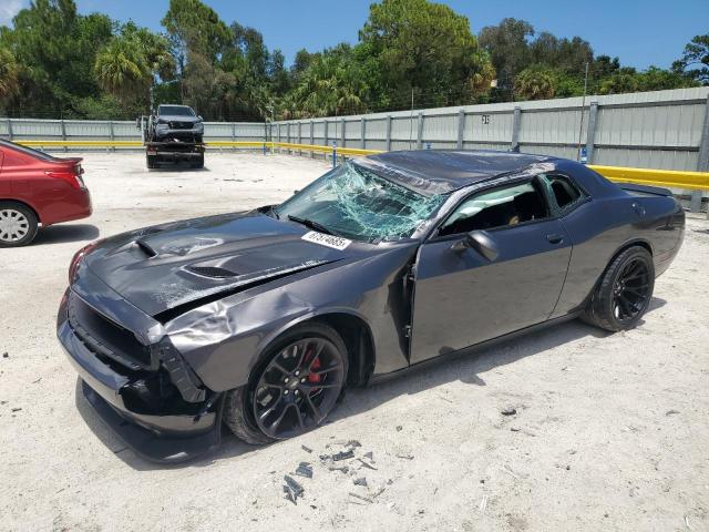 2C3CDZFJ7LH106066 - 2020 DODGE CHALLENGER R/T SCAT PACK GRAY photo 1