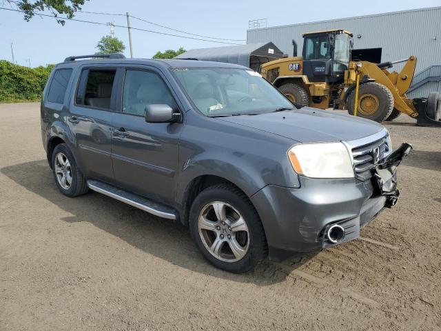 5FNYF4H5XDB505740 - 2013 HONDA PILOT EXL Gri fotoğraf 4