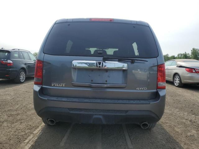 5FNYF4H5XDB505740 - 2013 HONDA PILOT EXL Gri fotoğraf 6