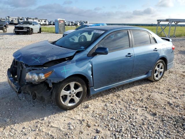 5YFBU4EE6CP015783 - 2012 TOYOTA COROLLA BASE BLUE photo 1