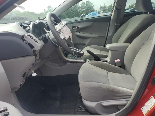 JTDBL40E299053780 - 2009 TOYOTA COROLLA BASE Қызыл фото 7