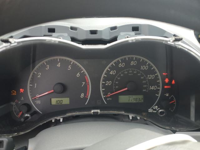 JTDBL40E299053780 - 2009 TOYOTA COROLLA BASE Қызыл фото 9