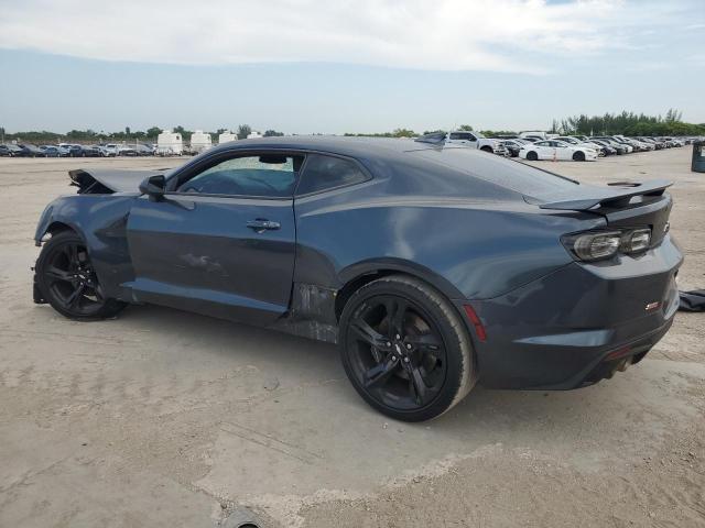 1G1FF1R79K0154278 - 2019 CHEVROLET CAMARO SS GRAY photo 2