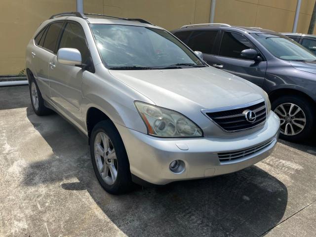 JTJGW31U272003252 - 2007 LEXUS RX 400H SILVER photo 1