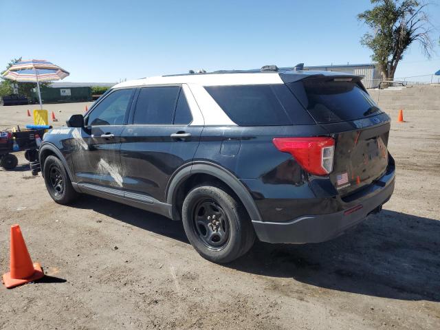 1FM5K8AB7LGD07266 - 2020 FORD EXPLORER POLICE INTERCEPTOR BLACK photo 2