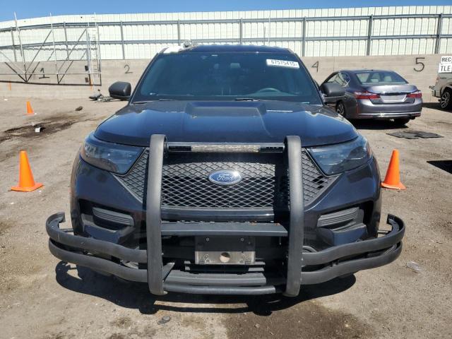 1FM5K8AB7LGD07266 - 2020 FORD EXPLORER POLICE INTERCEPTOR BLACK photo 5