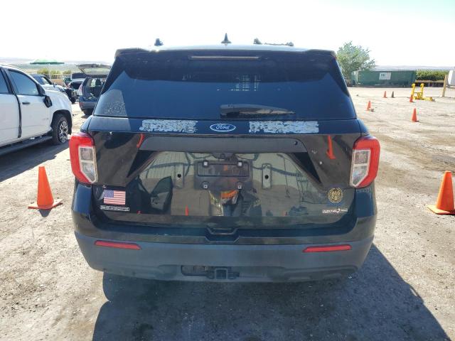 1FM5K8AB7LGD07266 - 2020 FORD EXPLORER POLICE INTERCEPTOR BLACK photo 6