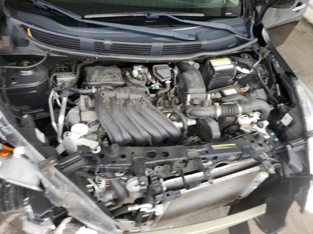 3N1CN7AP1JL801577 - 2018 NISSAN VERSA S BLACK photo 11