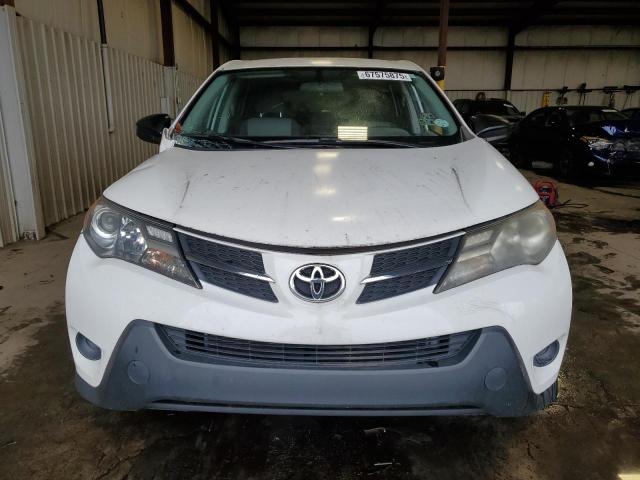 2T3BFREV0DW025403 - 2013 TOYOTA RAV4 LE WHITE photo 5