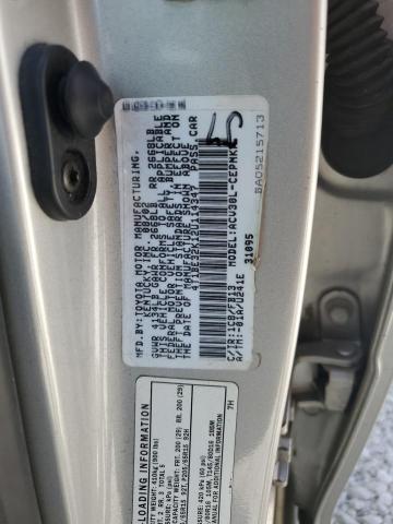 4T1BE32K12U114347 - 2002 TOYOTA CAMRY LE Argent photo 12