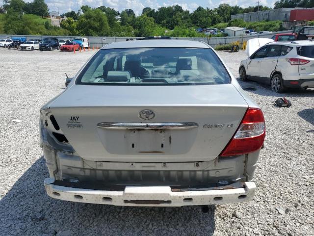 4T1BE32K12U114347 - 2002 TOYOTA CAMRY LE Argent photo 6