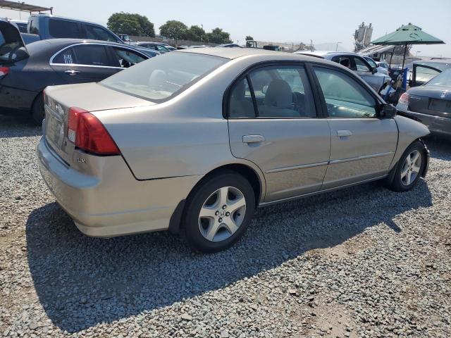 2HGES165X4H625615 - 2004 HONDA CIVIC LX Beige photo 3