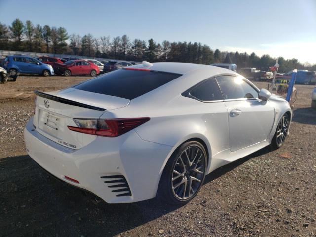 JTHSZ5BC8J5008756 - 2018 LEXUS RC 350 WHITE photo 4