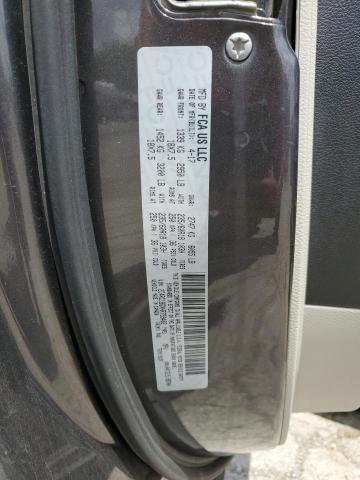 2C4RC1BGXHR759402 - 2017 CHRYSLER PACIFICA TOURING L CHARCOAL photo 13