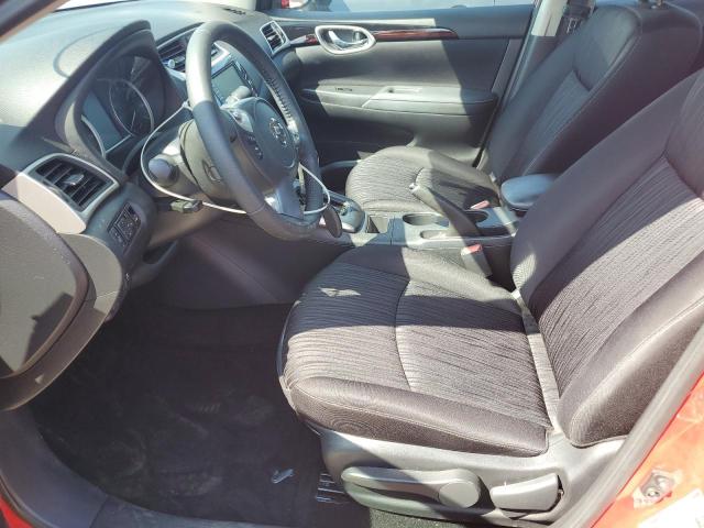 3N1AB7AP0KL607432 - 2019 NISSAN SENTRA S RED photo 7